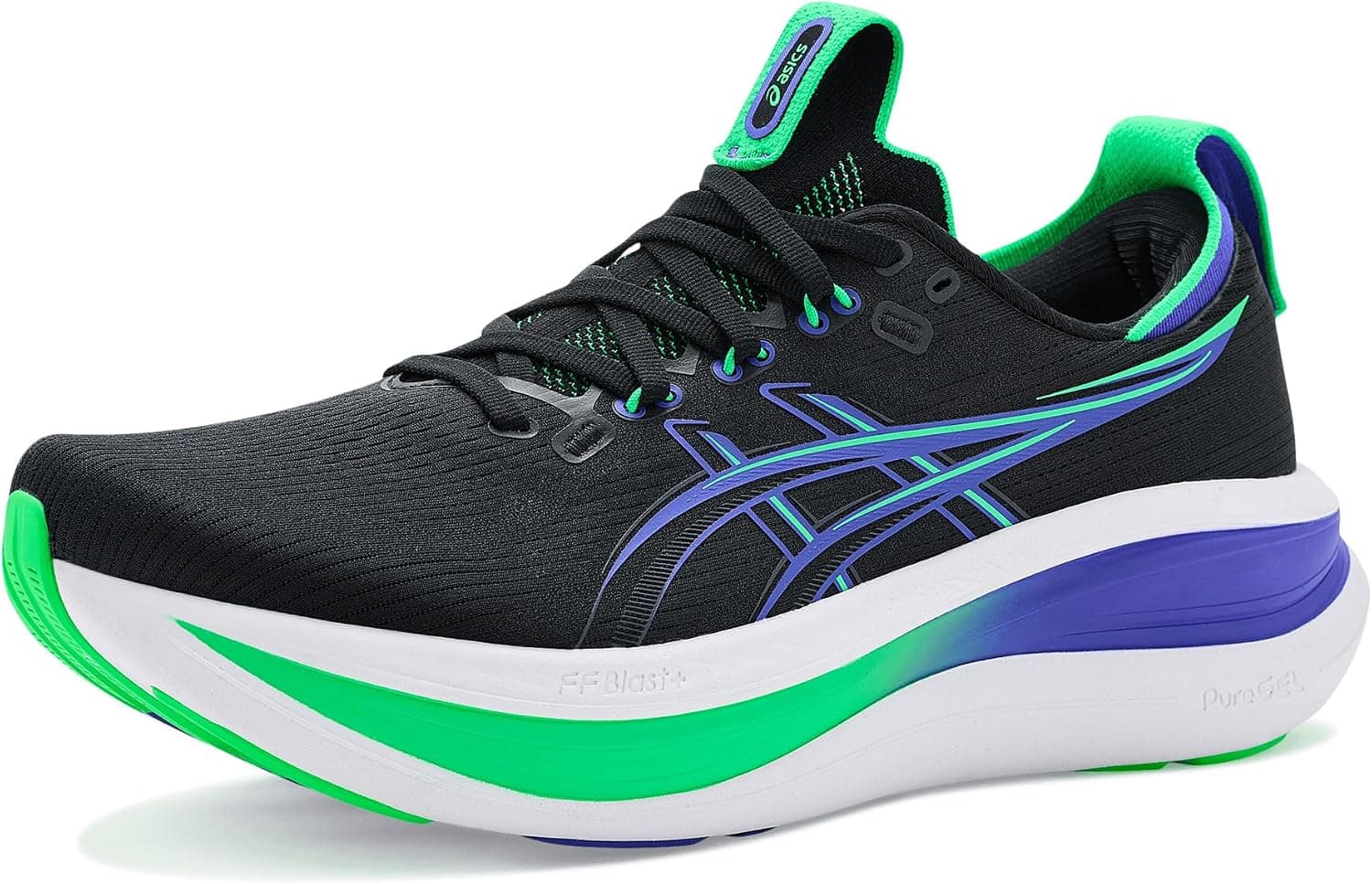 Asics Gel-Nimbus 28 in Black / Graphite Grey