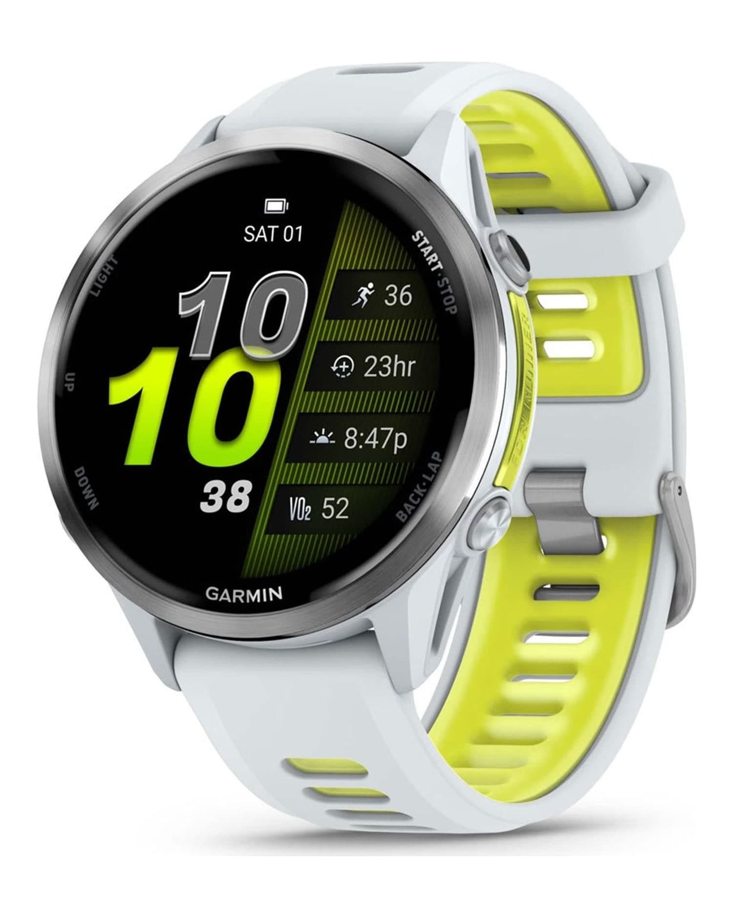 Fitness Watches — The screen that runs the whole session