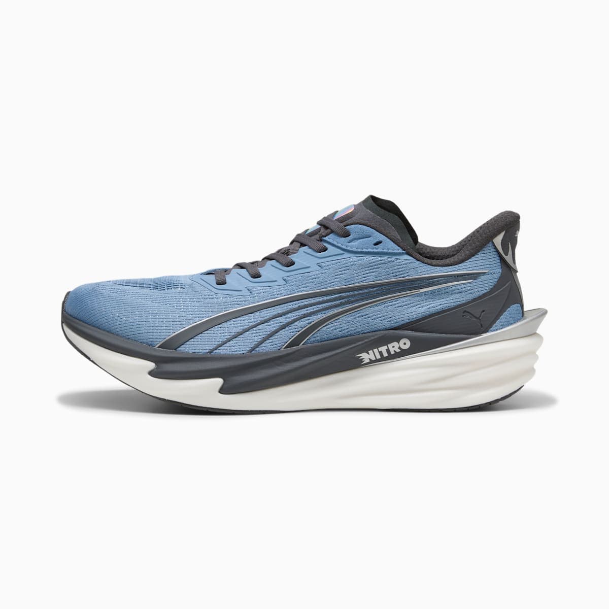 Puma Deviate NITRO 4 in Zen Blue / Moody Gray
