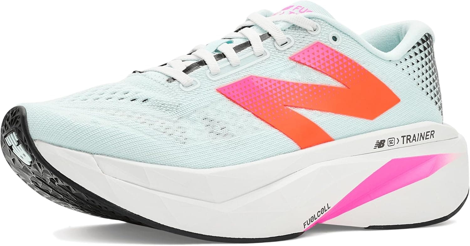 New Balance FuelCell SuperComp Trainer v3 in Black / Lime